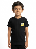 Kids' Designer-Inspired Graphic Crew Neck T-Shirt (2-6 years)