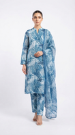 3 Piece Digital Printed LAWN SUIT - AZADI SALE