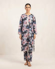 2-Piece Printed Stitched Khaddar Suit k-16