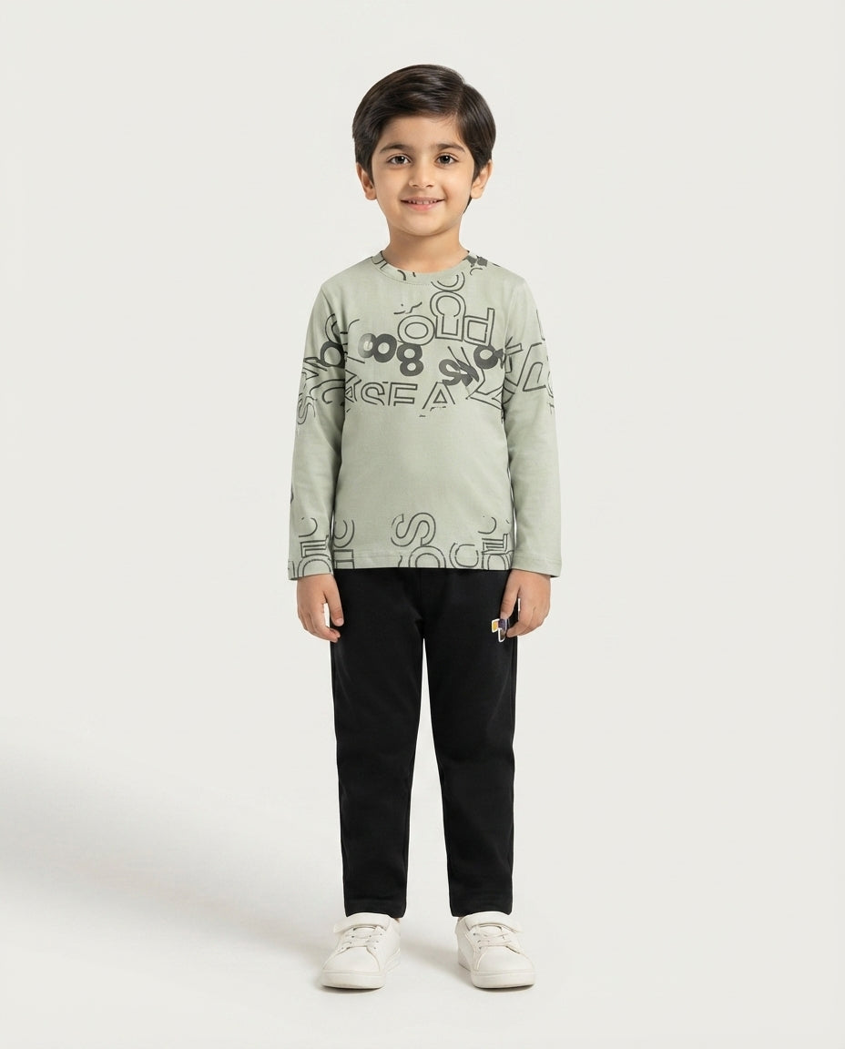 Boys Winter Outfit | W-26 (size 20 to 22)