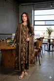 Unstitched 3-Piece Digital Print Lawn Suit B-34