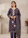 Sequence Embroidered Boring Panel 3-Piece Unstitched Lawn Suit