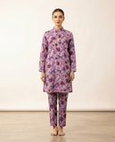 Premium Women's 2 Piece Linen Stitched Suit Free Size - L#51