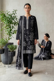 D-9405 Ophelia By Raikhta | Embroidered Slub Lawn 3PC Unstitched Suit.