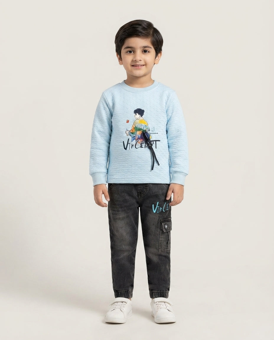 Boys Winter Outfit | W-52 (size14 to 18)