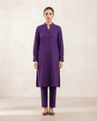 Premium Women's 2 Piece Linen Stitched Suit Free Size - L#53
