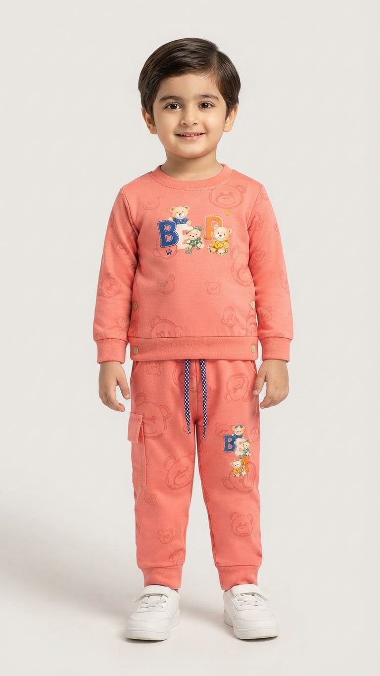 Boys Winter Outfit | W-70 (size 4 month to 1 year)