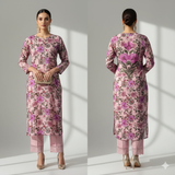 Lavender Rose Printed Kurti