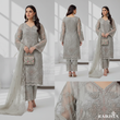 Naúroz Vol-03: Regal Ruby Embroidered Organza Suit