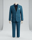 Premium Kids Wedding & Party Wear Formal 3-Piece Pant Coat Suit Set | Size (16 to 24) PC - 02