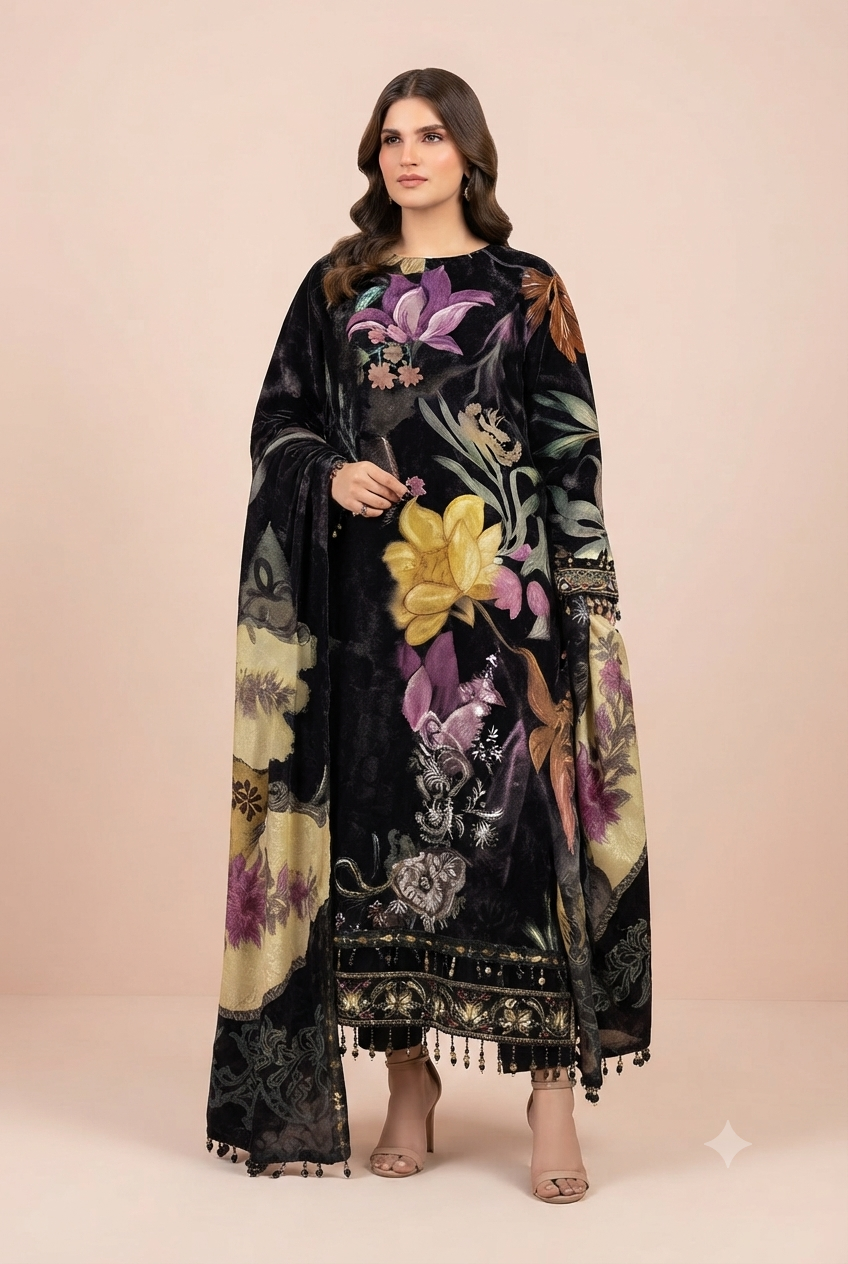 Ayezal - Digital Printed Lawn Suit (Article 2020)