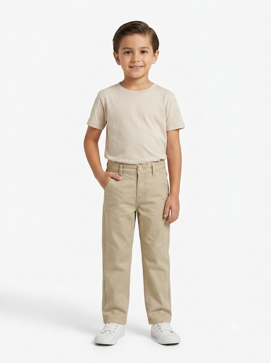 Comfortable & Durable Premium Cotton Pants 3-12 years