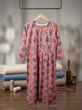 Printed Allover 2-Piece Lawn Frock