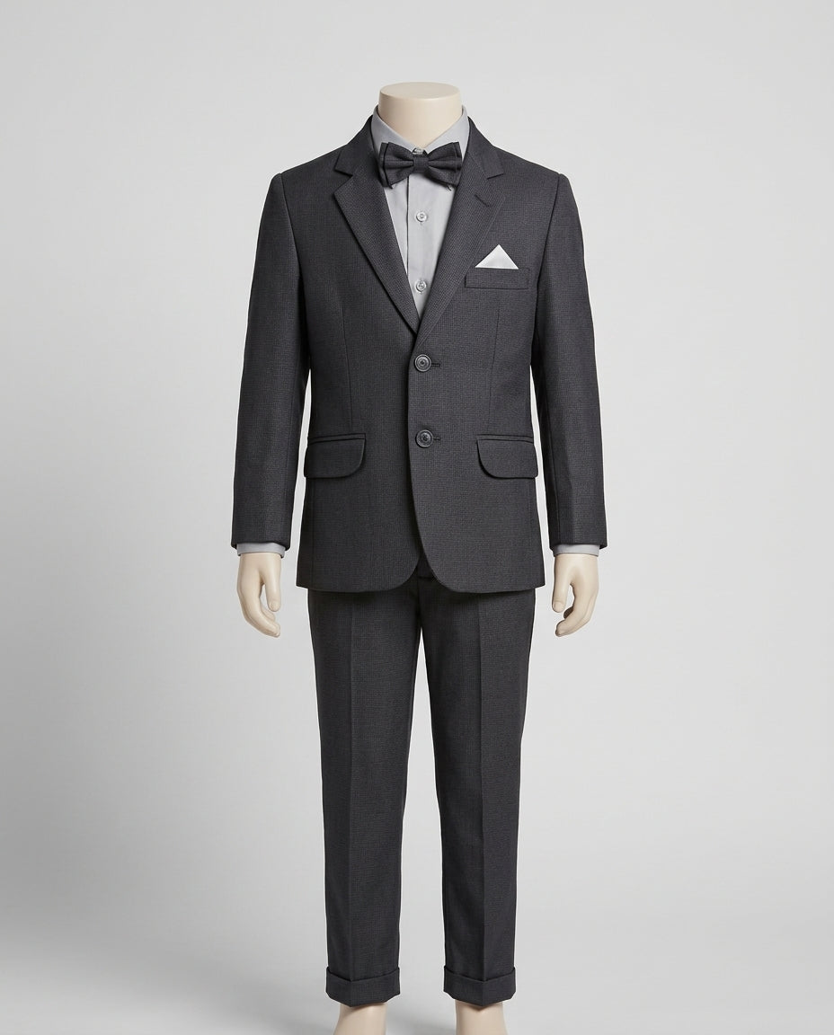 Premium Kids Wedding & Party Wear Formal 3-Piece Pant Coat Suit Set | Size (16 to 24) PC - 03