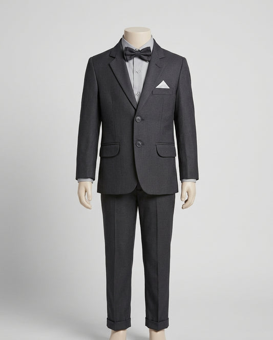 Premium Kids Wedding & Party Wear Formal 3-Piece Pant Coat Suit Set | Size (16 to 24) PC - 03