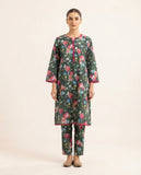 2-Piece Printed Stitched Khaddar Suit k-06
