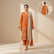 Nuréh Exclusive Luxury Unstitched - The Autumn Sunset Ensemble
