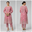 BINT-E-SAEED Luxe: Charming Rose Floral Frock
