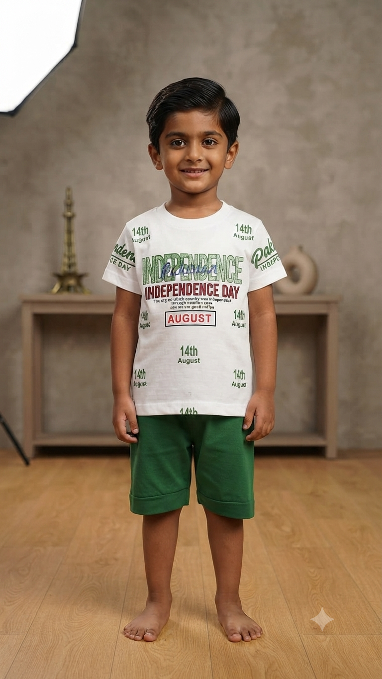 Boys Outfit for 14 August | (size 1 year to 4 year)