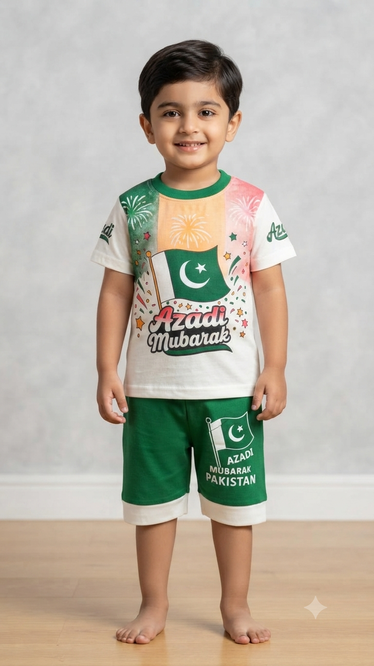 Boys Outfit for 14 August | (size 6 month to 1.5 year)