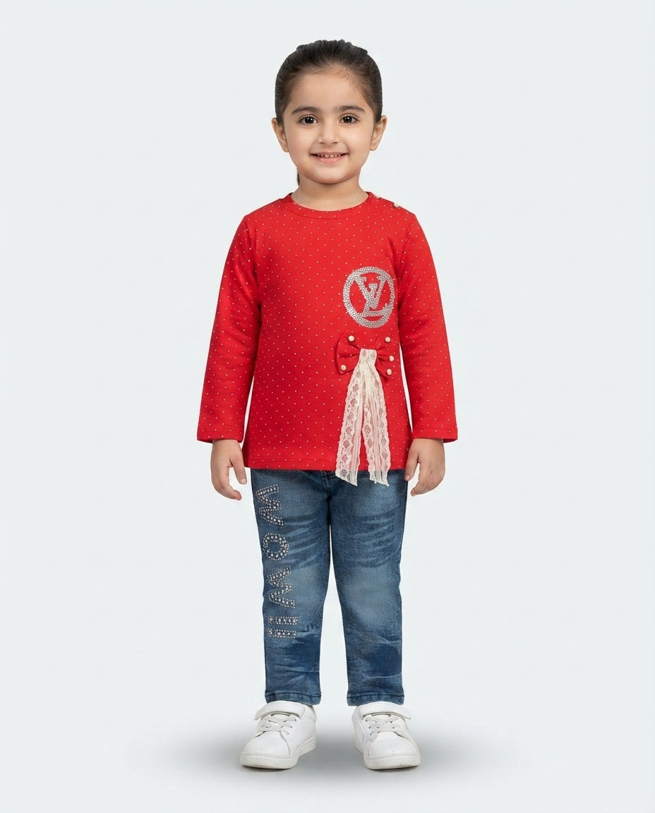 Premium Girls Winter Outfit | G-28 (size 24 to 28)