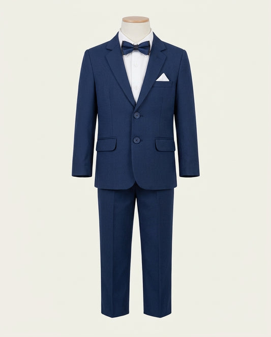 Premium Kids Wedding & Party Wear Formal 3-Piece Pant Coat Suit Set | Size (16 to 24) PC - 05
