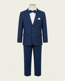 Premium Kids Wedding & Party Wear Formal 3-Piece Pant Coat Suit Set | Size (16 to 24) PC - 05