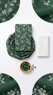 Azadi Festive Collection - Printed Shirt with Solid White Trouser