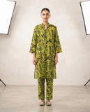 Premium Women's 2 Piece Linen Stitched Suit Free Size - L#40