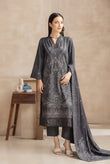 Airjet Fancy Peach Wool Embroidered Suit | Alif Vol-572 (Design - 02)
