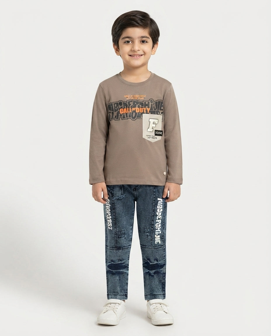 Boys Winter Outfit | W-25 (size 20 to 22)