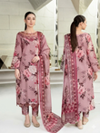 Unstitched 3-Piece Digital Print Lawn Suit B-29