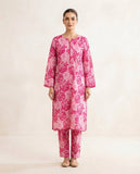 2-Piece Printed Stitched Khaddar Suit k-11