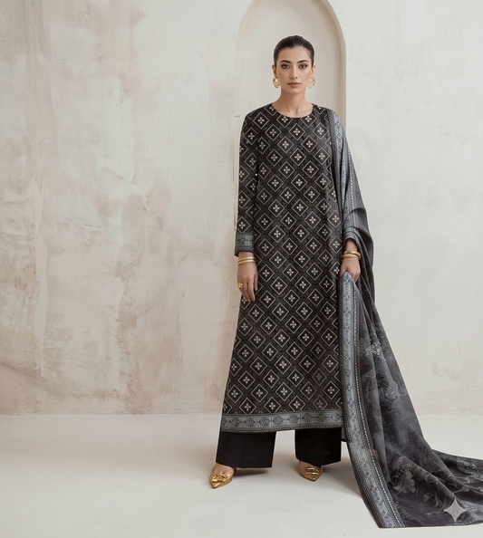 Shah Jahan by Fiza Noor – Black Edition (Design #12)