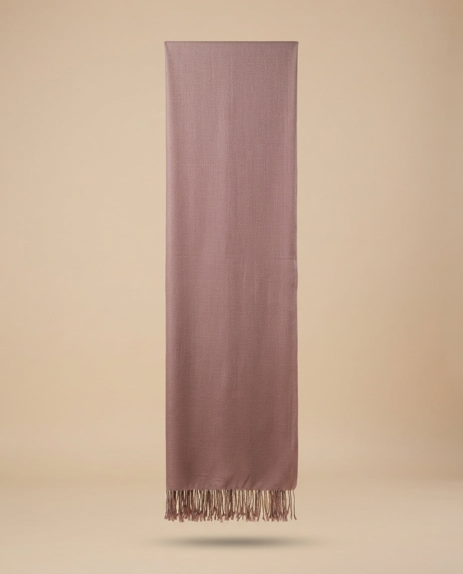 Premium Solid Plain Lightweight Wool Shawl | Cozy Winter & Everyday Wrap
