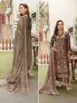 Airjet Wool Sparkel Embroidered 3-Piece Suit with Fancy Embroidered Wool Dupatta | Alif Vol-518