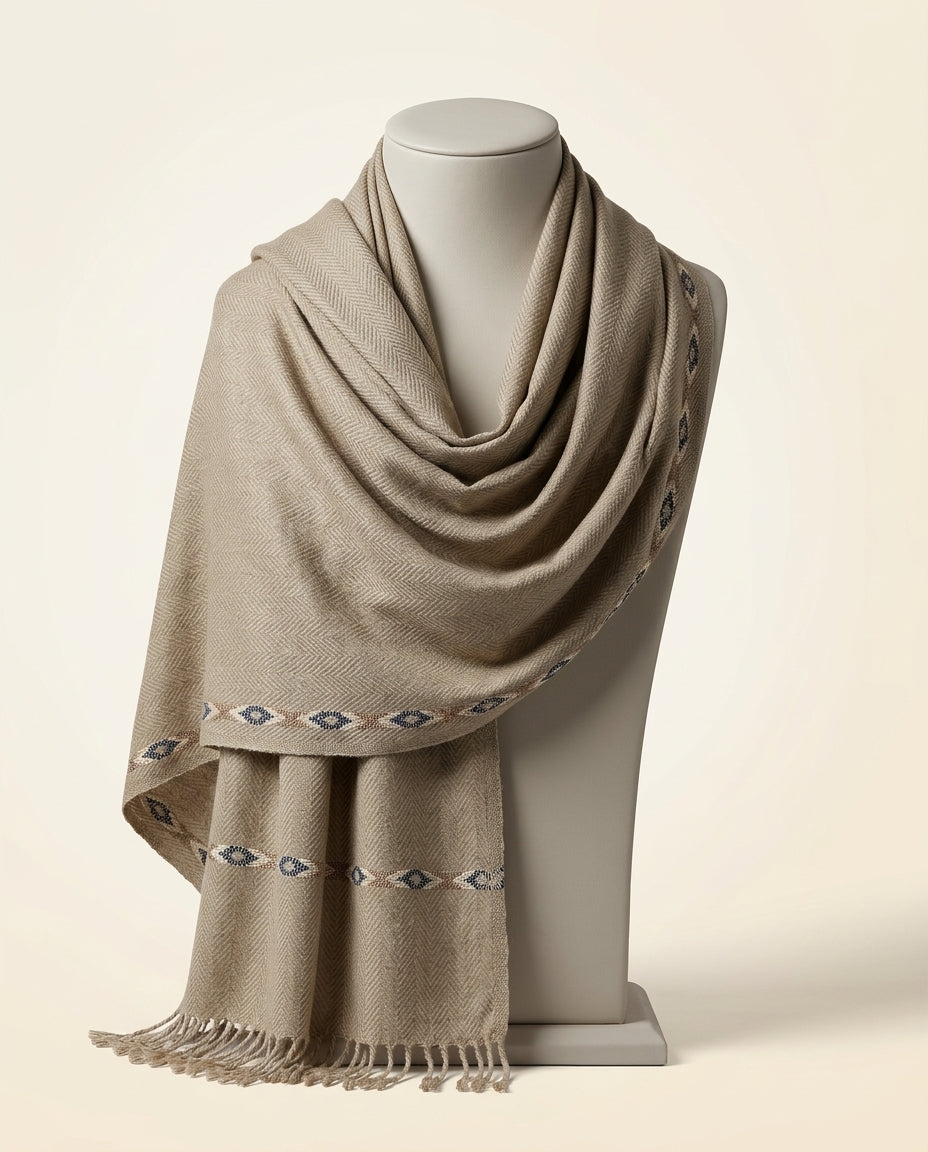 Riwaj Premium Wool Shawl For Men