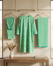 Bin Saeed Stitched 3 Piece Lawn Suit 43 – Comfortable & Stylish Daily Wear for Women