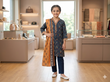 Muznah Girls Printed 3 Piece Stitched Suit | Sizes 6-14 years