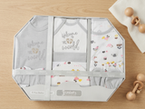 Newborn Baby 9 Pcs Starter Gift Box Set For 0-6 Months