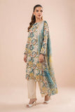 Miraal - Premium Printed Lawn 3-Piece Suit (Design #02)