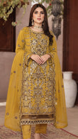 PF-002 | Pearl Fashion By Motis Fashion Embroidered Chiffon Suit with Chiffon Dupatta