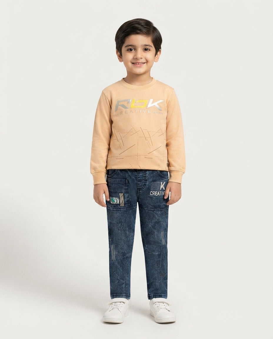 Boys Winter Outfit | W-31 (size 20 to 22)
