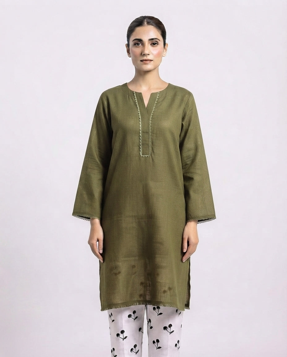 Premium Women's 2 Piece Cotton Stitched Suit – Soft & Comfortable Casual Wear