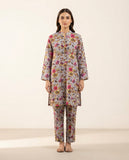 Premium Women's 2 Piece Linen Stitched Suit Free Size - L#55