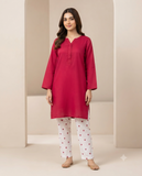 Premium Women's 2 Piece Cotton Stitched Suit – Soft & Comfortable Casual Wear