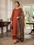 Zoya 3 Piece Printed Marina With Printed Pure China Wool Shawl MA-5