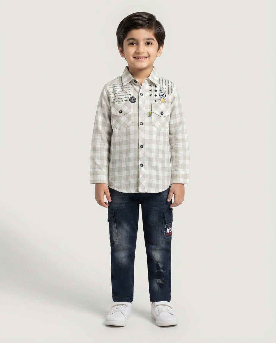 Boys Winter Outfit | W-41 (size 20 to 22)