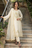 Fancy Embroidered Luxury Chiffon Semi-Stitched Minimal Suit Dr. Haris By Mi.Creation
