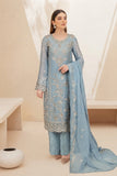 WA-681 Ramsha Luxury Embroidered 3-Piece Suit | Festive Wear